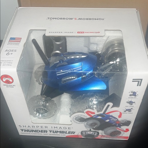 Sharper Image Blue Thunder Tumbler RC Car - Picture 5 of 5